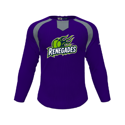 [CUS-DFW-PULL-FLC-CNK-LSL-PUR-YS-LOGO1] Pullover (Youth S, Purple, Logo 1)