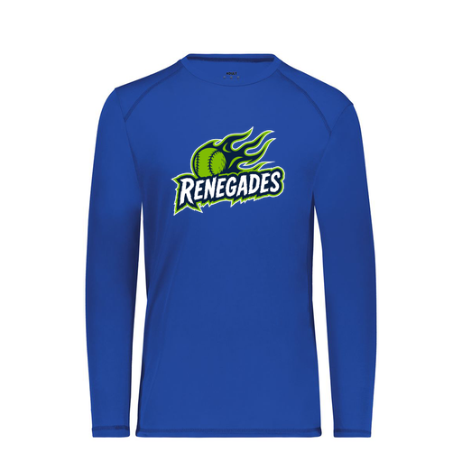 [6845.060.S-LOGO1] Men's SoftTouch Long Sleeve (Adult S, Royal, Logo 1)