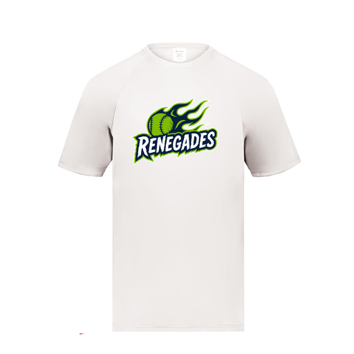 [2791.005.S-LOGO1] Youth Smooth Sport T-Shirt (Youth S, White, Logo 1)