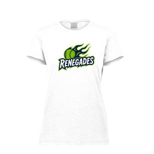 [FTSCUBWH-FAXS-LOGO1] Decker Women's Tri-Blend T-Shirt - Short Sleeve (Female Adult XS, White, Logo 1)