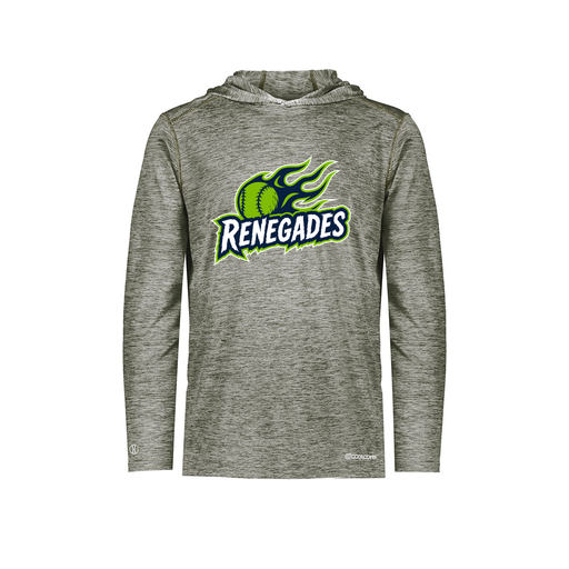 [FOLHCGGY-AS-LOGO1] Decker Men's Charge Hoodie (Adult S, Gray, Logo 1)