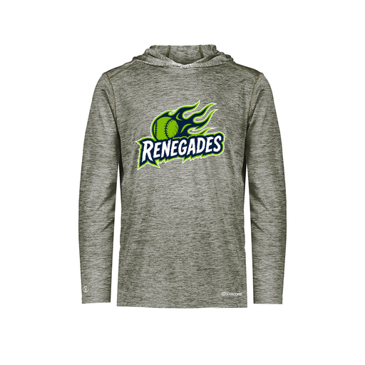 [FOLHCGGY-YS-LOGO1] Decker Youth Charge Hoodie (Youth S, Gray, Logo 1)