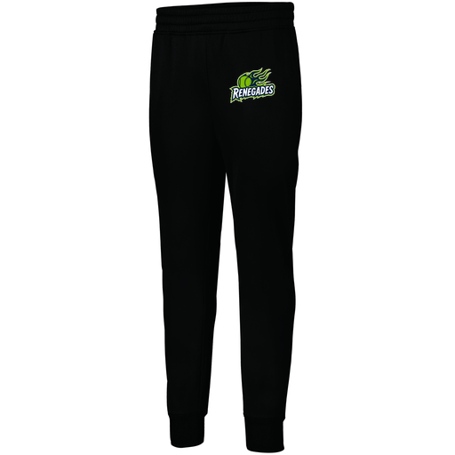 [5566.080.XS-LOGO1] Men's PERFORMANCE FLEECE JOGGER (Adult XS, Black, Logo 1)