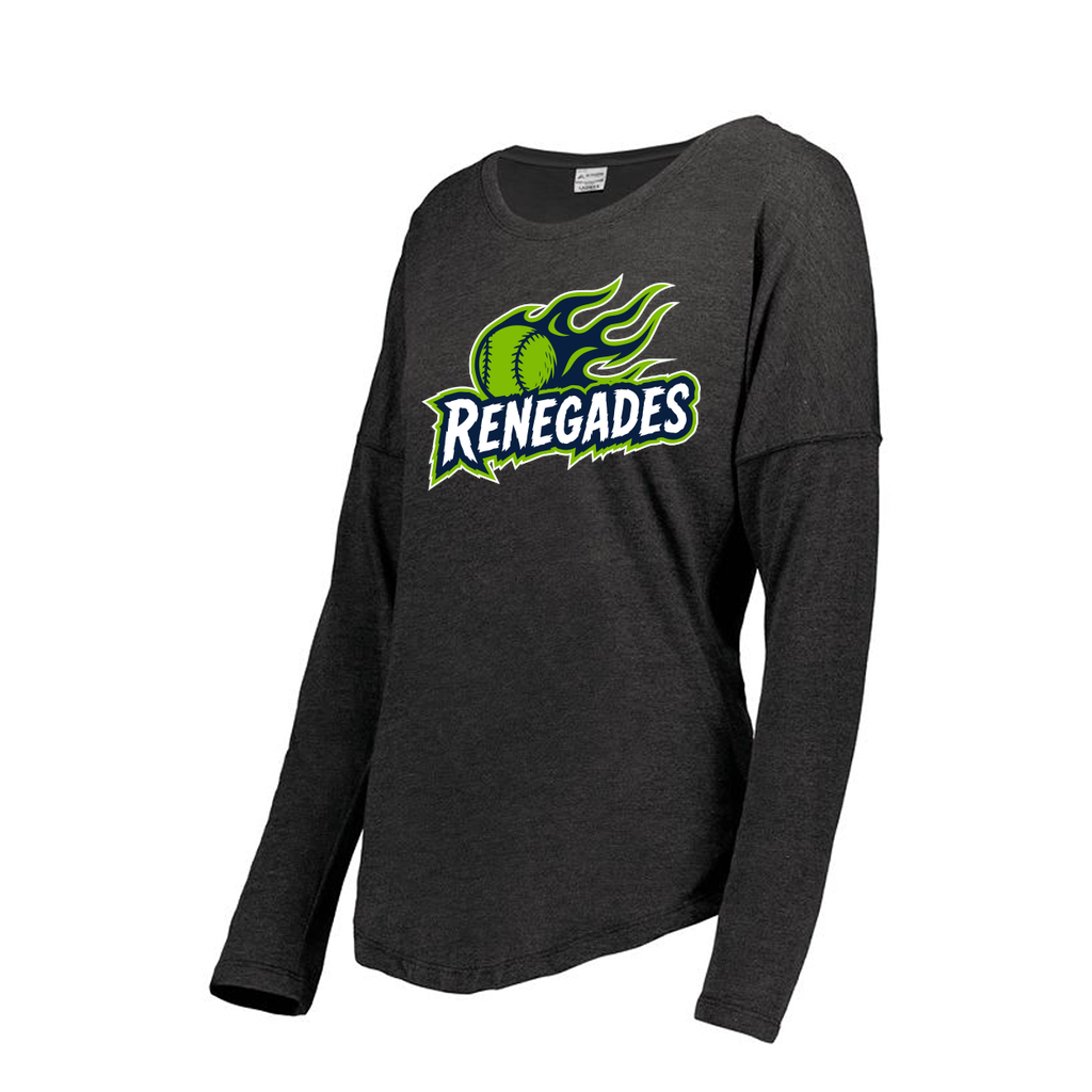 Decker Women's Tri-Blend T-Shirt - Long Sleeve